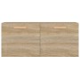 Armario de pared madera ingeniería roble Sonoma 80x35x36,5 cm de vidaXL, Estantes y estanterías - Ref: Foro24-812927, Precio:...