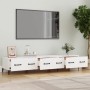 White plywood TV cabinet 150x34.5x30 cm by vidaXL, TV Furniture - Ref: Foro24-812645, Price: 74,00 €, Discount: %