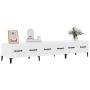 White plywood TV cabinet 150x34.5x30 cm by vidaXL, TV Furniture - Ref: Foro24-812645, Price: 74,00 €, Discount: %