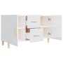 Hochglanzweißes Sideboard aus Holzwerkstoff, 100 x 36 x 60 cm von vidaXL, Sideboards - Ref: Foro24-812516, Preis: 96,34 €, Ra...