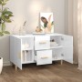 Hochglanzweißes Sideboard aus Holzwerkstoff, 100 x 36 x 60 cm von vidaXL, Sideboards - Ref: Foro24-812516, Preis: 96,34 €, Ra...