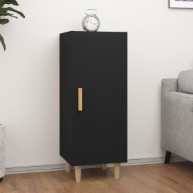 Black plywood sideboard 34.5x34x90 cm by vidaXL, Sideboards - Ref: Foro24-812322, Price: 63,83 €, Discount: %