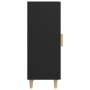 Aparador de madera contrachapada negro 34,5x34x90 cm de vidaXL, Aparadores - Ref: Foro24-812322, Precio: 63,99 €, Descuento: %