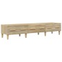 Sonoma oak plywood TV cabinet 150x34.5x30 cm by vidaXL, TV Furniture - Ref: Foro24-812639, Price: 84,91 €, Discount: %