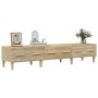 Sonoma oak plywood TV cabinet 150x34.5x30 cm by vidaXL, TV Furniture - Ref: Foro24-812639, Price: 84,91 €, Discount: %