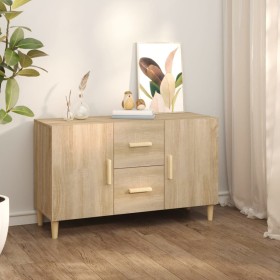 Sonoma Oak Engineered Wood Sideboard 100x36x60 cm by vidaXL, Sideboards - Ref: Foro24-812513, Price: 88,39 €, Discount: %