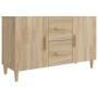 Sonoma Oak Engineered Wood Sideboard 100x36x60 cm by vidaXL, Sideboards - Ref: Foro24-812513, Price: 91,11 €, Discount: %