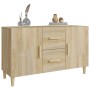 Aparador de madera de ingeniería roble Sonoma 100x36x60 cm de vidaXL, Aparadores - Ref: Foro24-812513, Precio: 91,11 €, Descu...