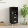 Black plywood sideboard 34.5x34x90 cm by vidaXL, Sideboards - Ref: Foro24-812358, Price: 58,91 €, Discount: %