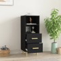 Black plywood sideboard 34.5x34x90 cm by vidaXL, Sideboards - Ref: Foro24-812358, Price: 58,91 €, Discount: %