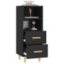 Black plywood sideboard 34.5x34x90 cm by vidaXL, Sideboards - Ref: Foro24-812358, Price: 58,91 €, Discount: %