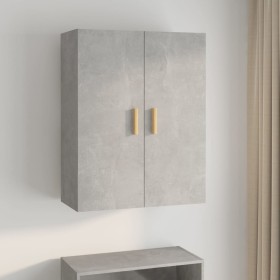 Concrete gray hanging wall cabinet 69.5x34x90 cm by vidaXL, Sideboards - Ref: Foro24-812262, Price: 80,96 €, Discount: %