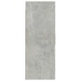 Armario colgante de pared gris hormigón 69,5x34x90 cm de vidaXL, Aparadores - Ref: Foro24-812262, Precio: 81,47 €, Descuento: %