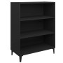 Black plywood sideboard 69.5x32.5x90 cm by vidaXL, Sideboards - Ref: Foro24-812250, Price: 58,14 €, Discount: %