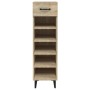 Shoe cabinet made of Sonoma oak plywood 30x35x105 cm by vidaXL, Shoe racks and shoe organizers - Ref: Foro24-812810, Price: 6...