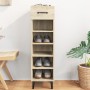 Shoe cabinet made of Sonoma oak plywood 30x35x105 cm by vidaXL, Shoe racks and shoe organizers - Ref: Foro24-812810, Price: 6...