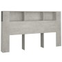 Concrete gray headboard furniture 180x18.5x104.5 cm by vidaXL, Headboards and footboards - Ref: Foro24-811947, Price: 73,99 €...