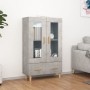 Concrete gray plywood sideboard 70x31x115 cm by vidaXL, Sideboards - Ref: Foro24-812550, Price: 82,55 €, Discount: %