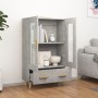 Concrete gray plywood sideboard 70x31x115 cm by vidaXL, Sideboards - Ref: Foro24-812550, Price: 82,55 €, Discount: %