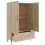 Aparador madera contrachapada roble Sonoma 70x31x115 cm de vidaXL, Aparadores - Ref: Foro24-812531, Precio: 96,58 €, Descuent...