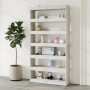 Plywood gray concrete shelf 100x30x198 cm by vidaXL, Bookcases and shelves - Ref: Foro24-811776, Price: 126,92 €, Discount: %