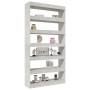 Plywood gray concrete shelf 100x30x198 cm by vidaXL, Bookcases and shelves - Ref: Foro24-811776, Price: 126,92 €, Discount: %