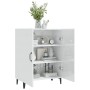 Anrichte aus Sperrholz glänzend weiß 70x34x90 cm von vidaXL, Sideboards - Ref: Foro24-812111, Preis: 87,86 €, Rabatt: %