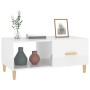 Glossy white plywood coffee table 89.5x50x40 cm by vidaXL, Coffee table - Ref: Foro24-812660, Price: 51,99 €, Discount: %