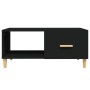 Mesa de centro madera contrachapada negro 89,5x50x40 cm de vidaXL, Mesas de centro - Ref: Foro24-812655, Precio: 62,99 €, Des...