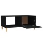 Mesa de centro madera contrachapada negro 89,5x50x40 cm de vidaXL, Mesas de centro - Ref: Foro24-812655, Precio: 62,99 €, Des...