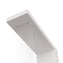 White Aluminum Shower Panel System by vidaXL, Jet nozzles for bathtubs and showers - Ref: Foro24-151415, Price: 131,77 €, Dis...