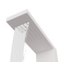 White Aluminum Shower Panel System by vidaXL, Jet nozzles for bathtubs and showers - Ref: Foro24-151415, Price: 131,77 €, Dis...