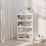 White engineered wood shelf/divider 80x30x135 cm by vidaXL, Bookcases and shelves - Ref: Foro24-811709, Price: 62,99 €, Disco...