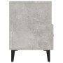 Concrete gray plywood TV cabinet 80x36x50 cm by vidaXL, TV Furniture - Ref: Foro24-812595, Price: 50,36 €, Discount: %