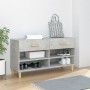 Concrete gray plywood shoe rack furniture 102x35x55 cm by vidaXL, Shoe racks and shoe organizers - Ref: Foro24-812820, Price:...