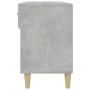 Mueble zapatero madera contrachapada gris hormigón 102x35x55 cm de vidaXL, Zapateros y organizadores de calzado - Ref: Foro24...