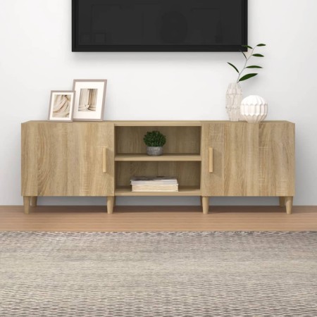 Sonoma oak plywood TV cabinet 150x30x50 cm by vidaXL, TV Furniture - Ref: Foro24-812621, Price: 109,25 €, Discount: %