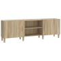 Sonoma oak plywood TV cabinet 150x30x50 cm by vidaXL, TV Furniture - Ref: Foro24-812621, Price: 109,25 €, Discount: %