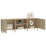 Sonoma oak plywood TV cabinet 150x30x50 cm by vidaXL, TV Furniture - Ref: Foro24-812621, Price: 109,25 €, Discount: %