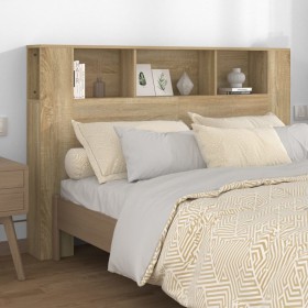 Sonoma oak headboard furniture 160x18.5x104.5 cm by vidaXL, Headboards and footboards - Ref: Foro24-811937, Price: 70,97 €, D...