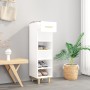 White plywood shoe cabinet 30x35x105 cm by vidaXL, Shoe racks and shoe organizers - Ref: Foro24-812798, Price: 60,66 €, Disco...