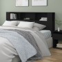 Black headboard furniture 200x18.5x104.5 cm by vidaXL, Headboards and footboards - Ref: Foro24-811953, Price: 87,80 €, Discou...