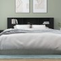 Black headboard furniture 200x18.5x104.5 cm by vidaXL, Headboards and footboards - Ref: Foro24-811953, Price: 87,80 €, Discou...