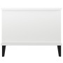 Glossy white plywood coffee table 90x50x40 cm by vidaXL, Coffee table - Ref: Foro24-812759, Price: 46,15 €, Discount: %