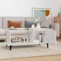 Glossy white plywood coffee table 90x50x40 cm by vidaXL, Coffee table - Ref: Foro24-812759, Price: 46,15 €, Discount: %