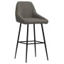 Dark Gray Velvet Kitchen Bar Stool by vidaXL, Kitchen stools - Ref: Foro24-338729, Price: 82,03 €, Discount: %