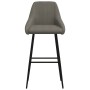 Dark Gray Velvet Kitchen Bar Stool by vidaXL, Kitchen stools - Ref: Foro24-338729, Price: 82,03 €, Discount: %