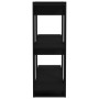 Estantería/divisor de espacios negro 80x30x87 cm de vidaXL, Librerías y estanterías - Ref: Foro24-811584, Precio: 45,99 €, De...