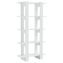 Glossy white shelving/space divider 80x30x160 cm by vidaXL, Bookcases and shelves - Ref: Foro24-811571, Price: 72,29 €, Disco...