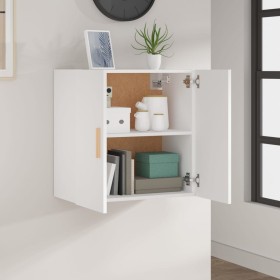 White plywood wall cabinet 37x37x37 cm by vidaXL, Lockers and storage cabinets - Ref: Foro24-812888, Price: 57,22 €, Discount: %